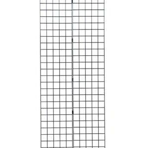 Black Grid Panel Display